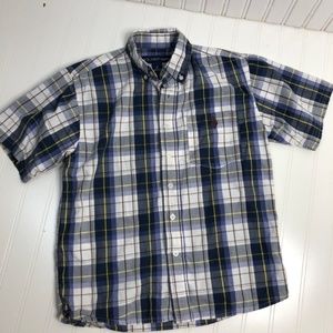 U.S. Polo Assn. short sleeved button up shirt boys
